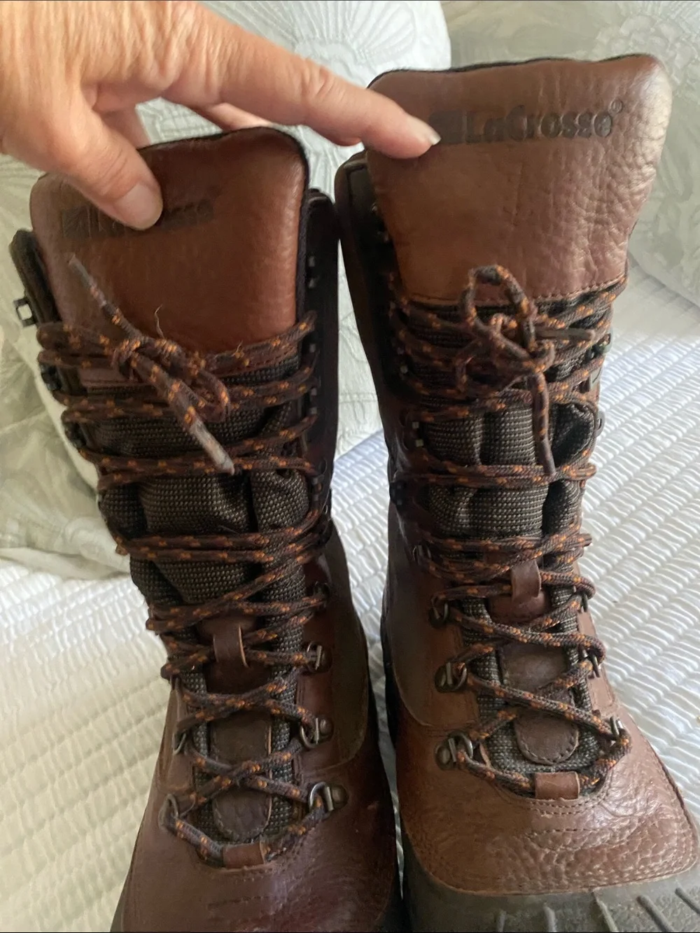 Lacrosse 9 insulated / leather / scent lock boots